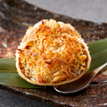 料理メニュー写真&nbsp;蟹みそとずわいの甲羅焼き