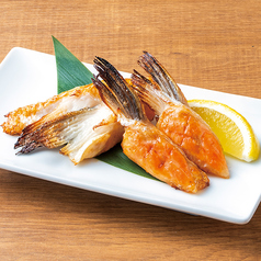銀鮭ヒレ塩焼き