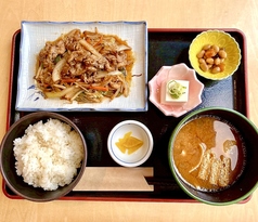 肉野菜炒め定食