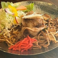 料理メニュー写真&nbsp;【名物】らんまる牛ホルモン味噌焼きそば