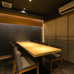 プライベート空間の個室席