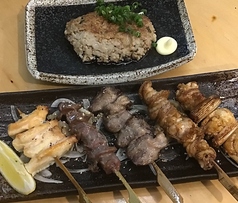 串盛り5本＋つくね