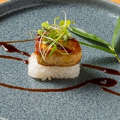 フォアグラのソテー　お寿司仕立て