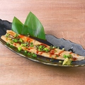 料理メニュー写真&nbsp;ふっくら煮あなご一本炙り