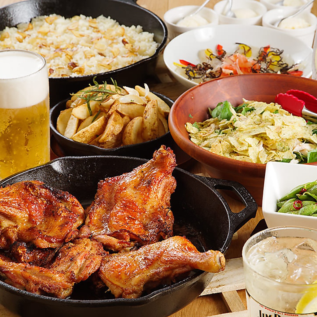 湯島駅前大衆居酒屋×バル×ローストチキン！