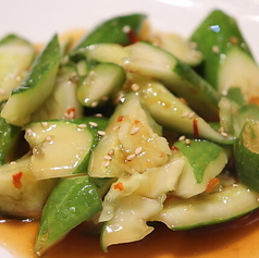 キュウリの和え物