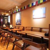 利用しやすいテーブル席