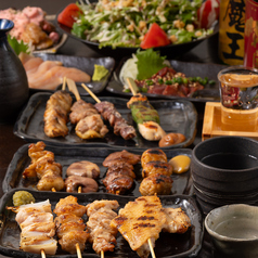☆各種宴会☆冠地どり料理に飲み放題付きのコース4種