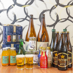 心地よい喉越しのドリンクが、料理の味を引き立てます◎