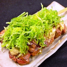 鶏レバーのねぎ塩がけ(2本)