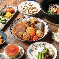 料理に合わせた器や配置など細やかで彩り豊かな盛り付け