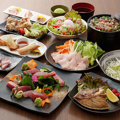 全席扉付き個室 旨いマグロと信玄どり 海鮮居酒屋 うお城 川崎駅前店のコース写真
