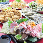 飲み放題付きコースはもちろん、会社帰りの晩酌やちょっとした飲み会に嬉しい単品飲み放題もご用意♪