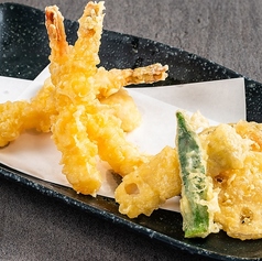 天婦羅盛り合わせ