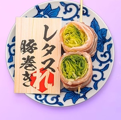 レタス豚巻き