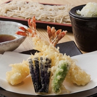 そばと天麩羅をご堪能あれ♪