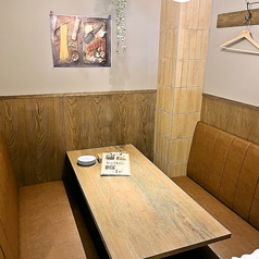 半個室席は5名様ご利用可能です！