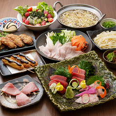 全席扉付き個室 旨いマグロと信玄どり 海鮮居酒屋 うお城 川崎駅前店のコース写真