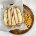 料理メニュー写真&nbsp;揚げたてカツサンド
