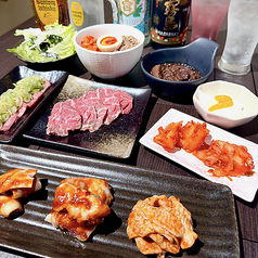 ホルモンうどん焼肉酒場 志木本陣のコース写真