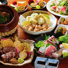 大阪ごはん MON モンのコース写真