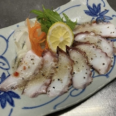タコのカルパッチョ（梅orイタリアン）