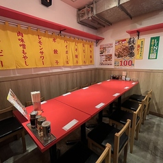 最大12名様まで利用できる広々テーブル席をご用意♪