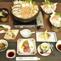 割烹 一の矢のコース写真