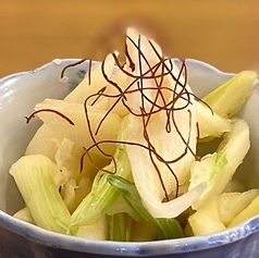 セロリの浅漬け