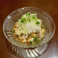 鶏ハラミポン酢