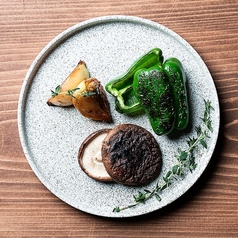 Farm野菜の炭焼き3種