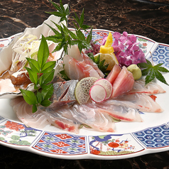 みやび厳選天然魚の刺盛り五種 一人前
