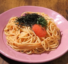 たっぷり明太子パスタ