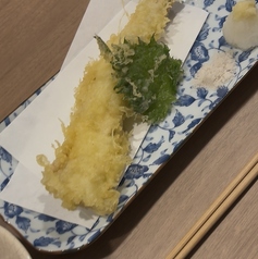 地あなご一本天ぷら