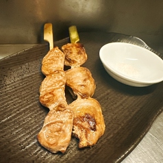 白レバー串（２本）