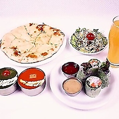 インド・ネパールカレー ミテリ 二川店のコース写真