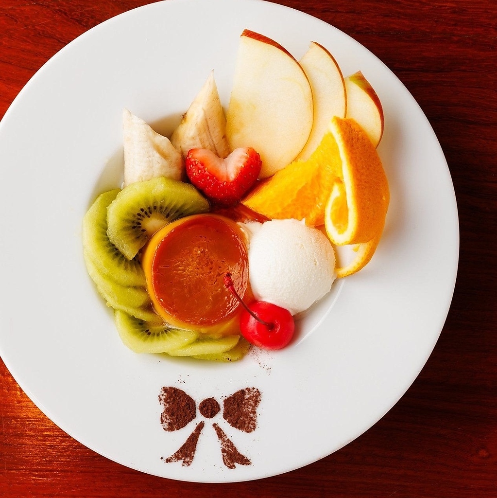 素敵なデザートも