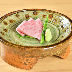 黒毛和牛トロ刺身