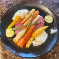 彩りグリル野菜とロメスコソース仕立て