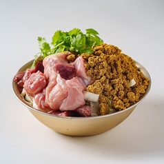 鷄カレーパクチーもんじゃ