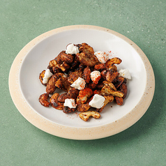 燻製クリームチーズとキャラメルリゼナッツ