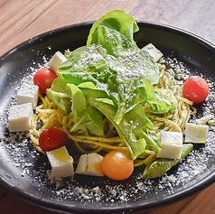 モッツアレラと野菜