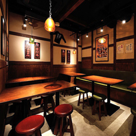 レトロな半個室20名様☆雰囲気ある渋谷の居酒屋