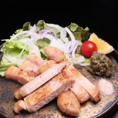 能登豚ロースステーキ 青唐辛子味噌