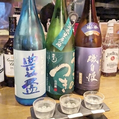 人気の日本酒多数