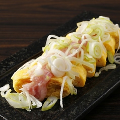本鮪のネギトロだし巻き玉子