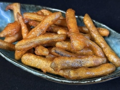 ゴボウの唐揚げ