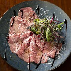 牛タンのカルパッチョ