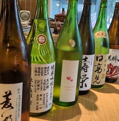 地酒にこだわりを持っています!