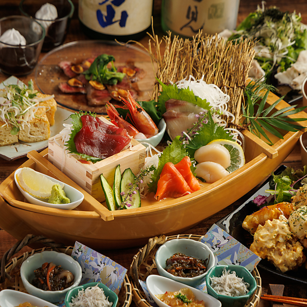 栄駅 栄 個室 居酒屋 郷土料理 鍋 海鮮 鮮魚 和食 日本酒 飲み放題 歓送迎会 喫煙可 駅近 グルメ